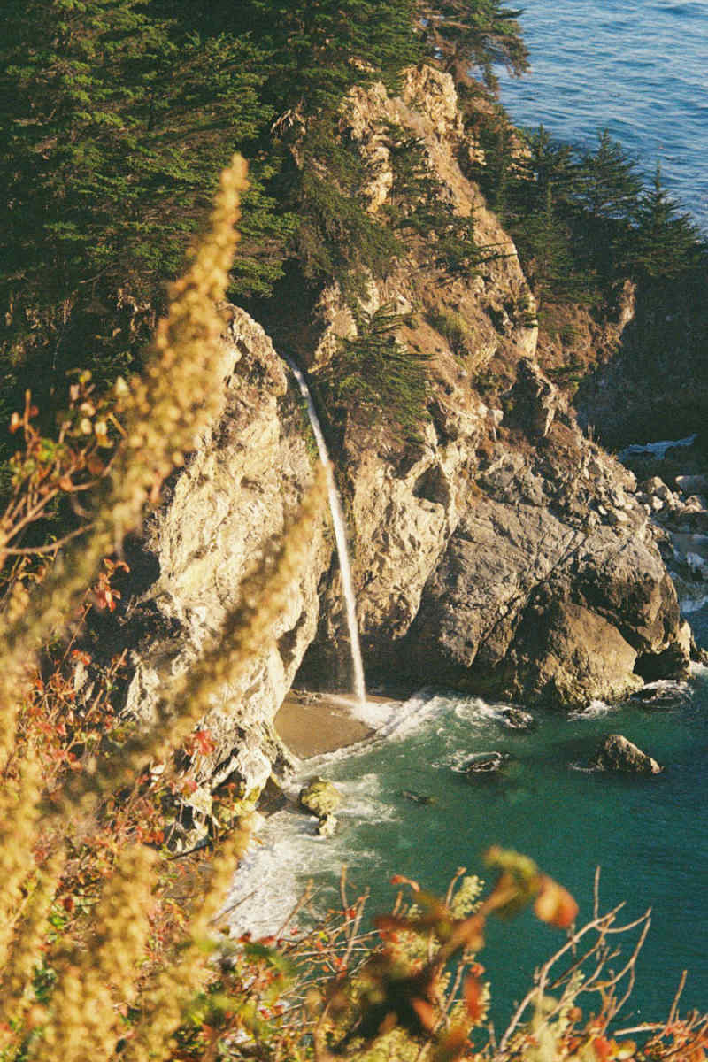 Wall Poster - Geyser in Big Sur