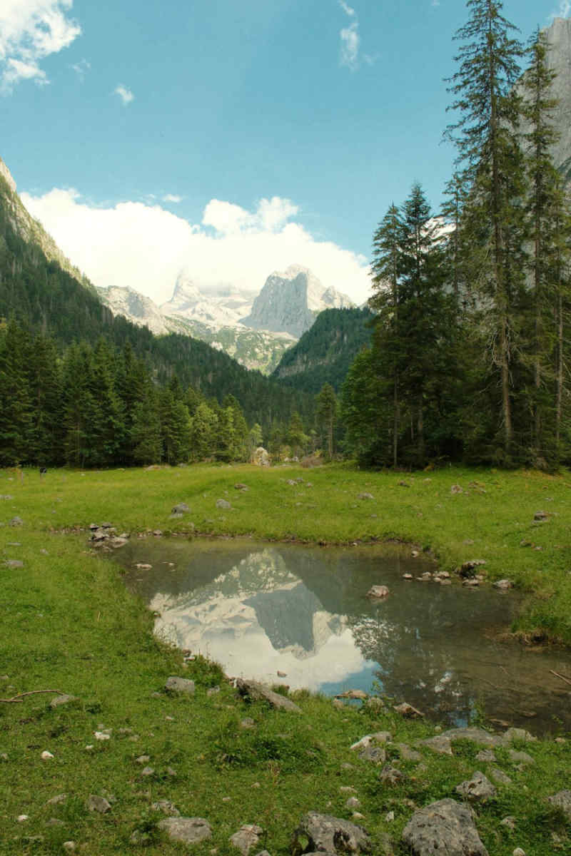 Wall Poster - Geyser in the Austrian Alps