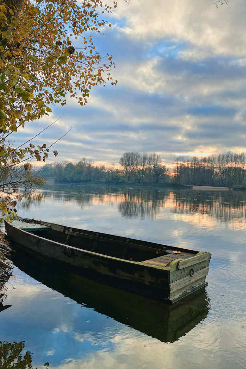 Wall Poster - Gondola in the Loire Valley