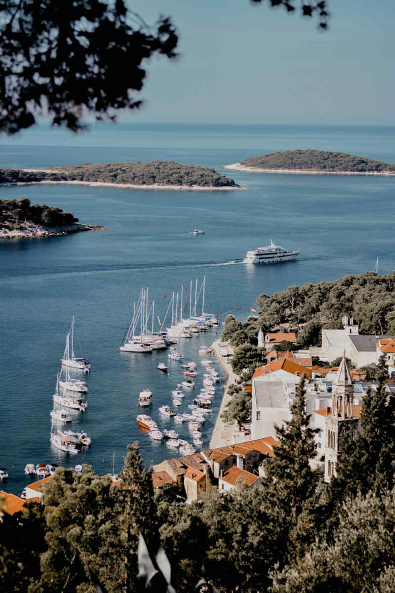 Wall Poster - Harbor in Croatia