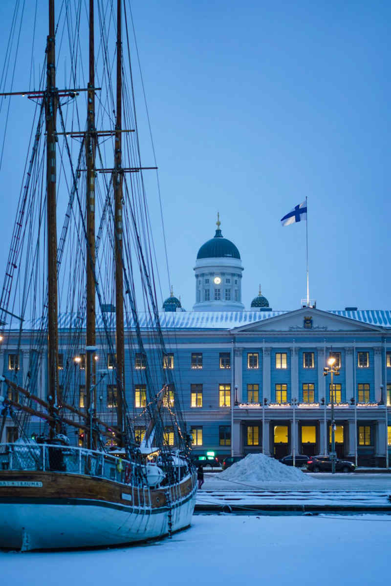 Wall Poster - Harbor in Finland