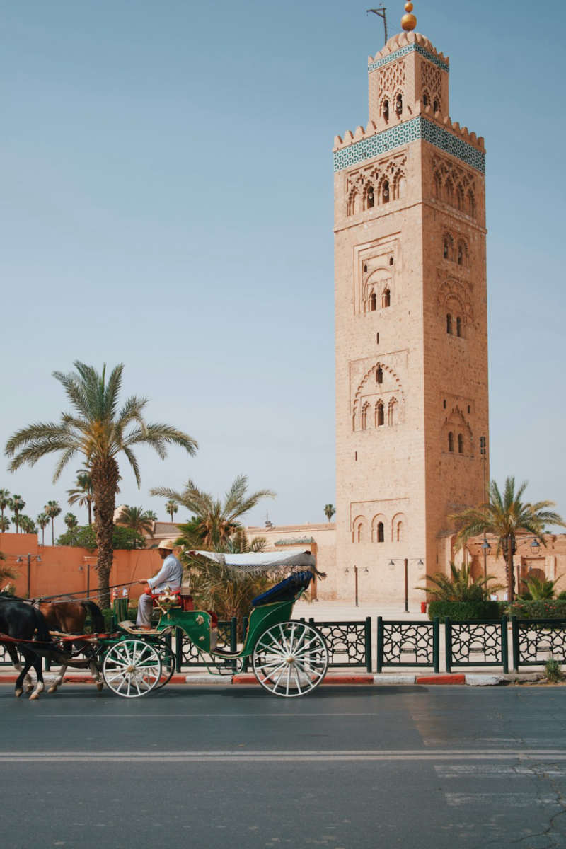 Wall Poster - Harbor in Marrakech