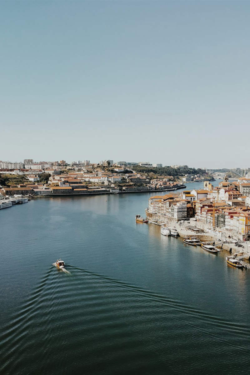 Wall Poster - Harbor in Portugal