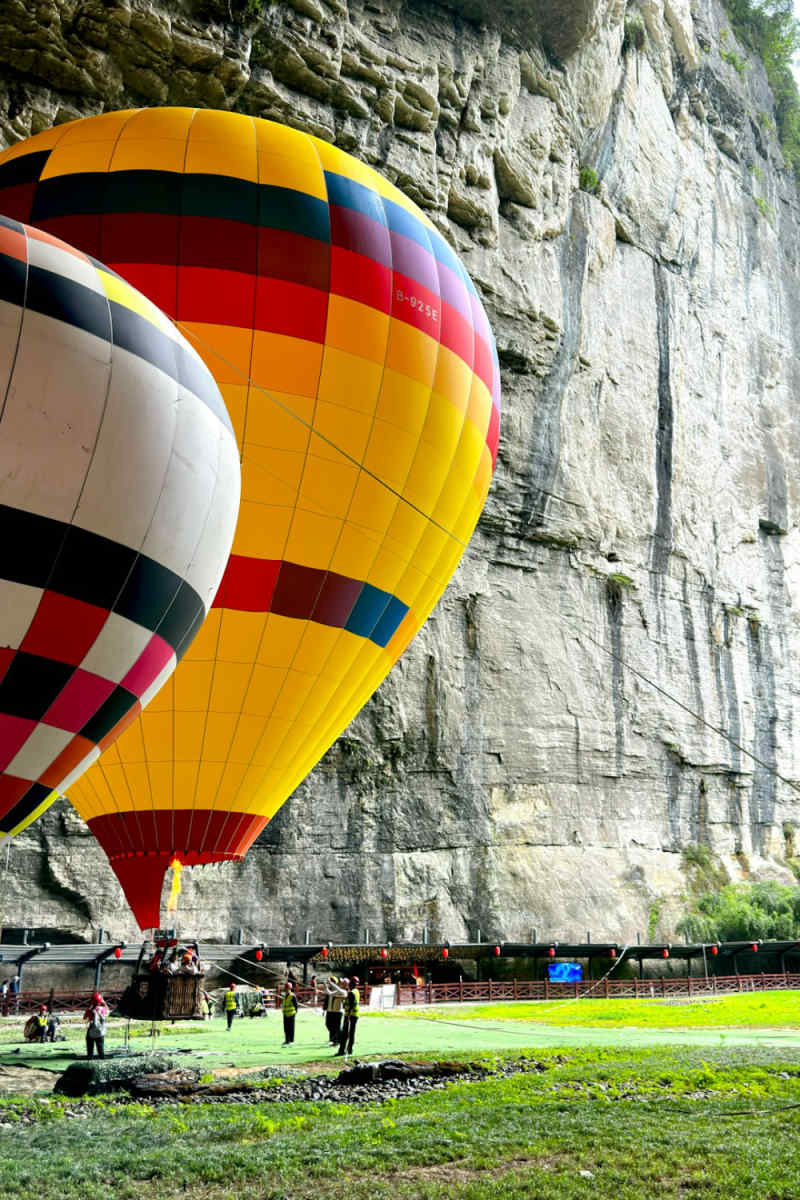 Wall Poster - Hot Air Balloons in China