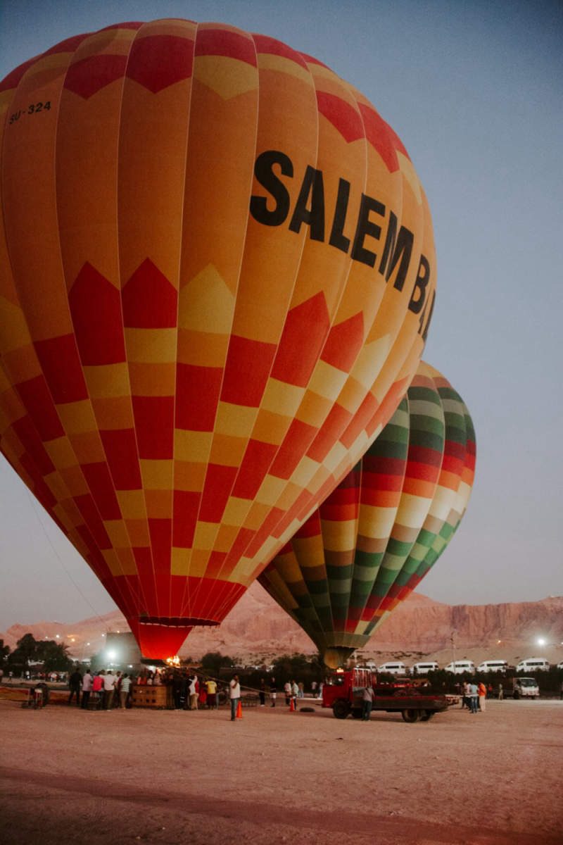Wall Poster - Hot Air Balloons in Egypt