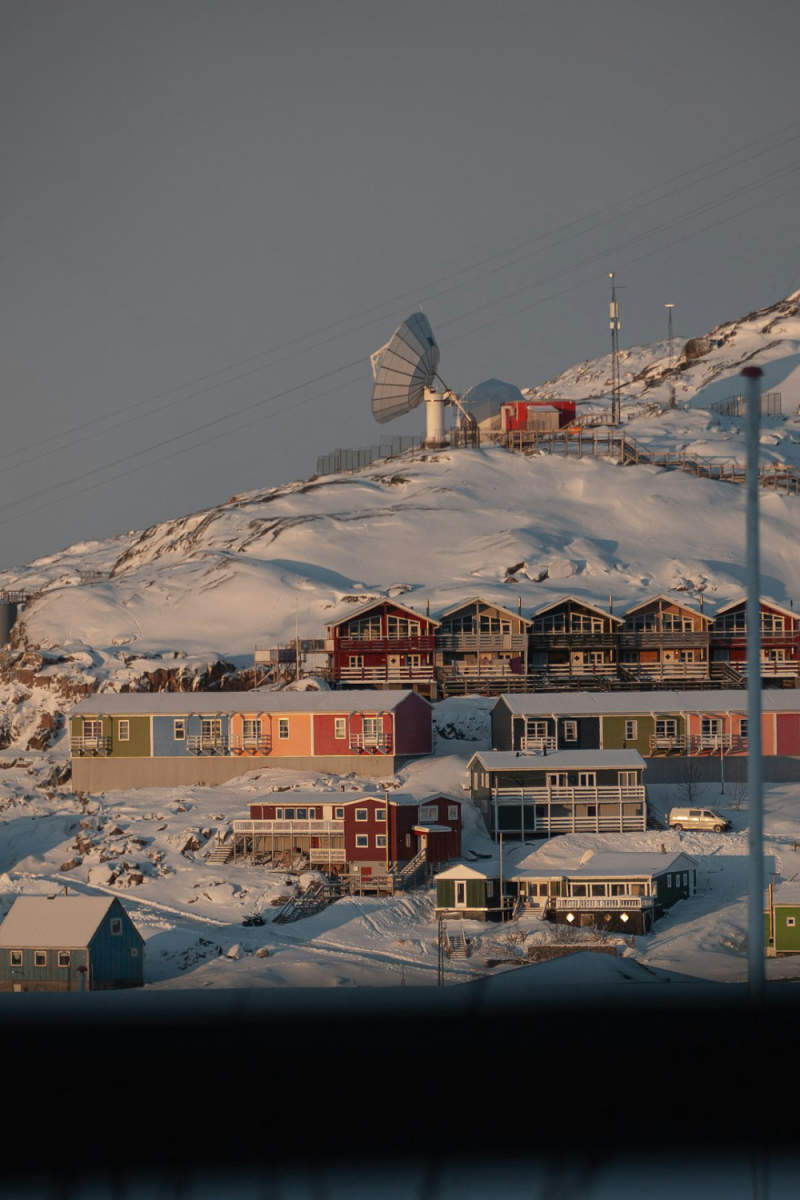 Wall Poster - Hot Air Balloons in Greenland