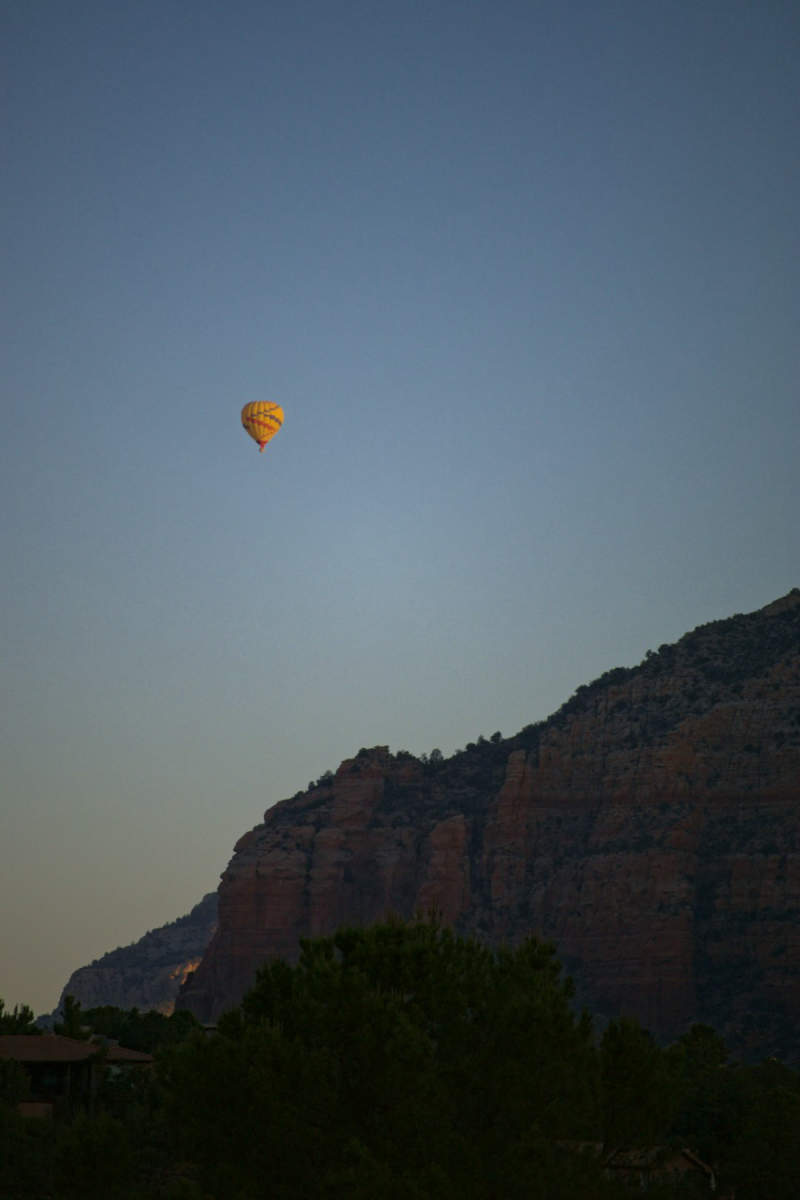 Wall Poster - Hot Air Balloons in Sedona