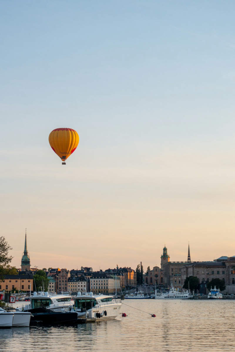 Wall Poster - Hot Air Balloons in Sweden