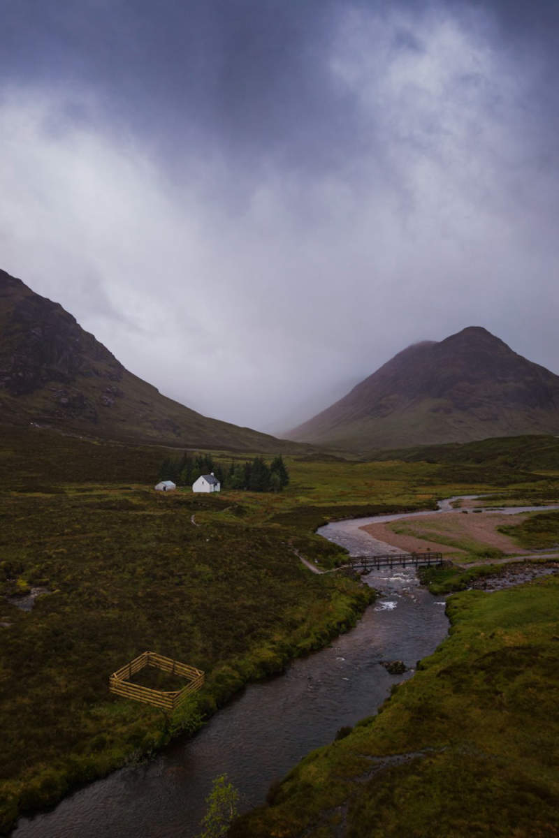 Wall Poster - Hot Air Balloons in the Scottish Highlands