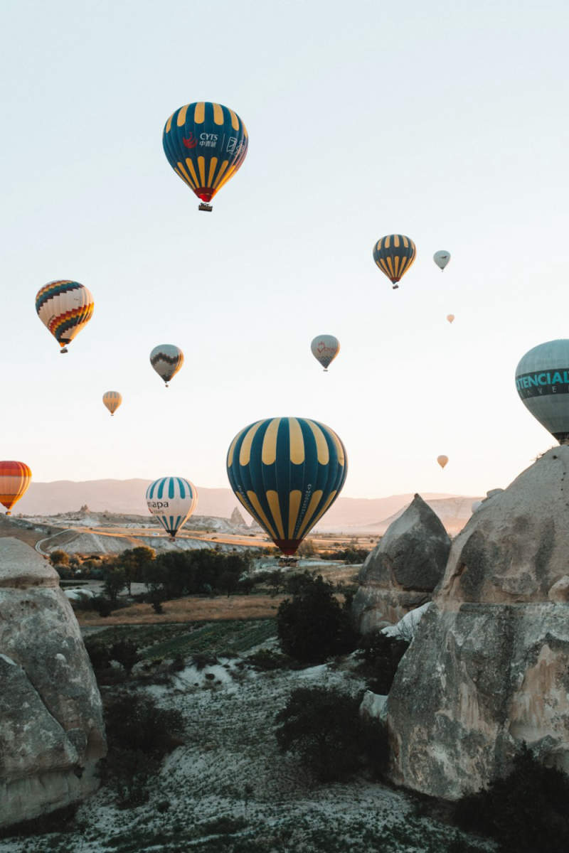 Wall Poster - Hot Air Balloons in Turkey