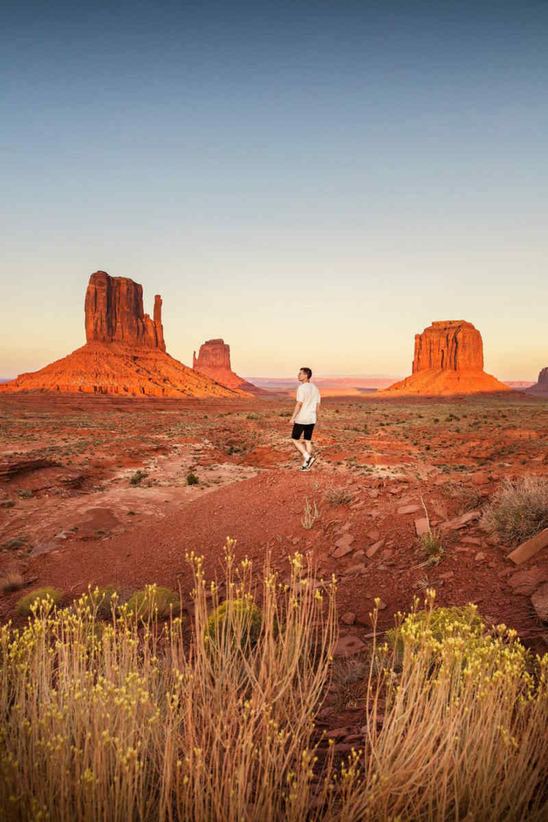 Wall Poster - Hot Spring in Monument Valley