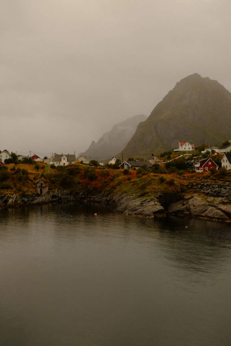 Wall Poster - Hot Spring in the Lofoten Islands