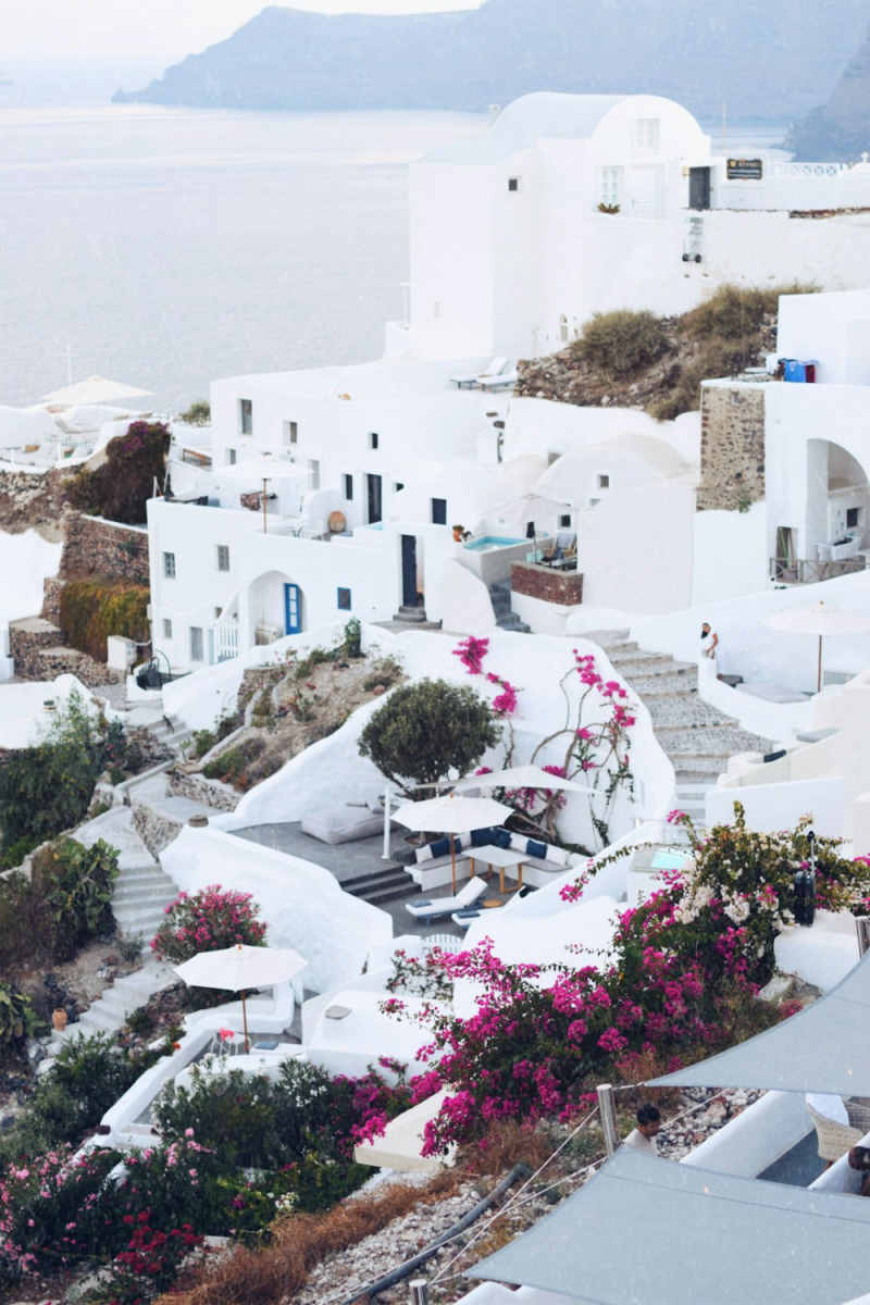 Wall Poster - Iceberg in Santorini