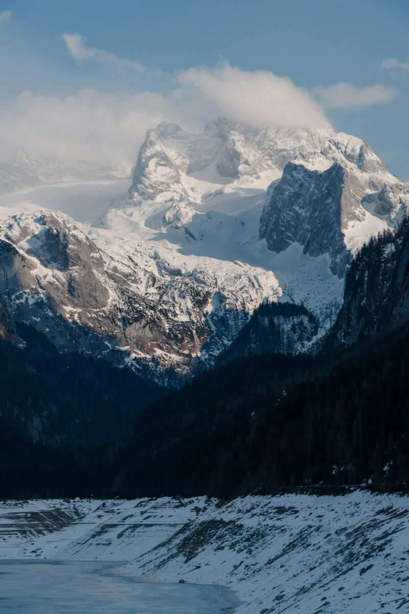 Wall Poster - Iceberg in the Austrian Alps