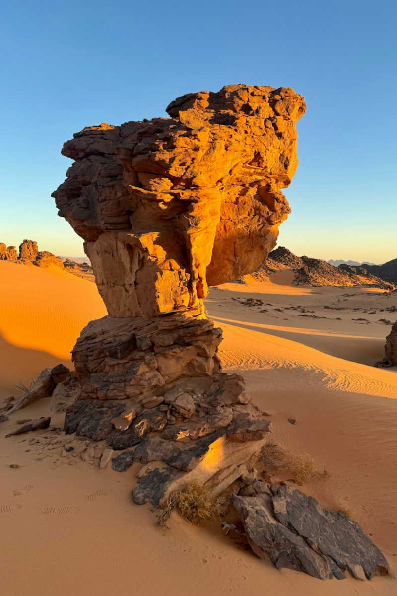 Wall Poster - Iceberg in the Sahara