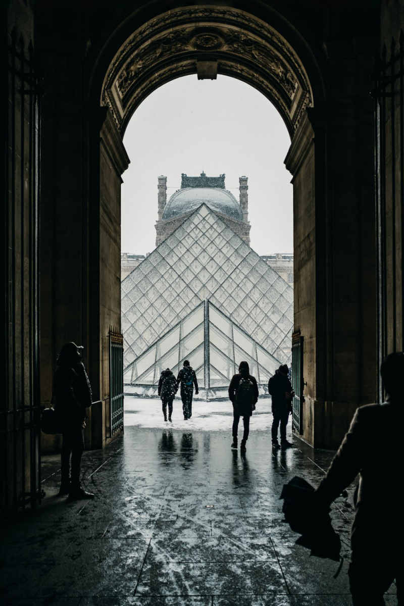 Wall Poster - Ice Cave in Paris