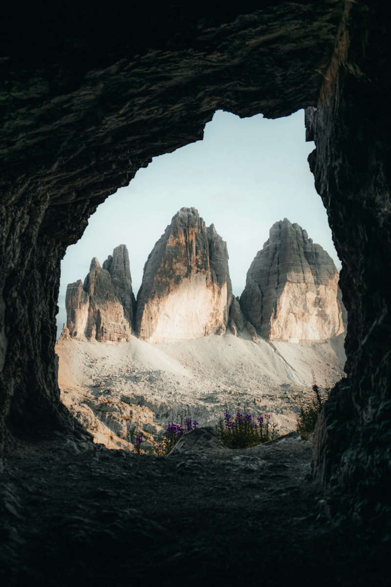 Wall Poster - Ice Cave in the Dolomites