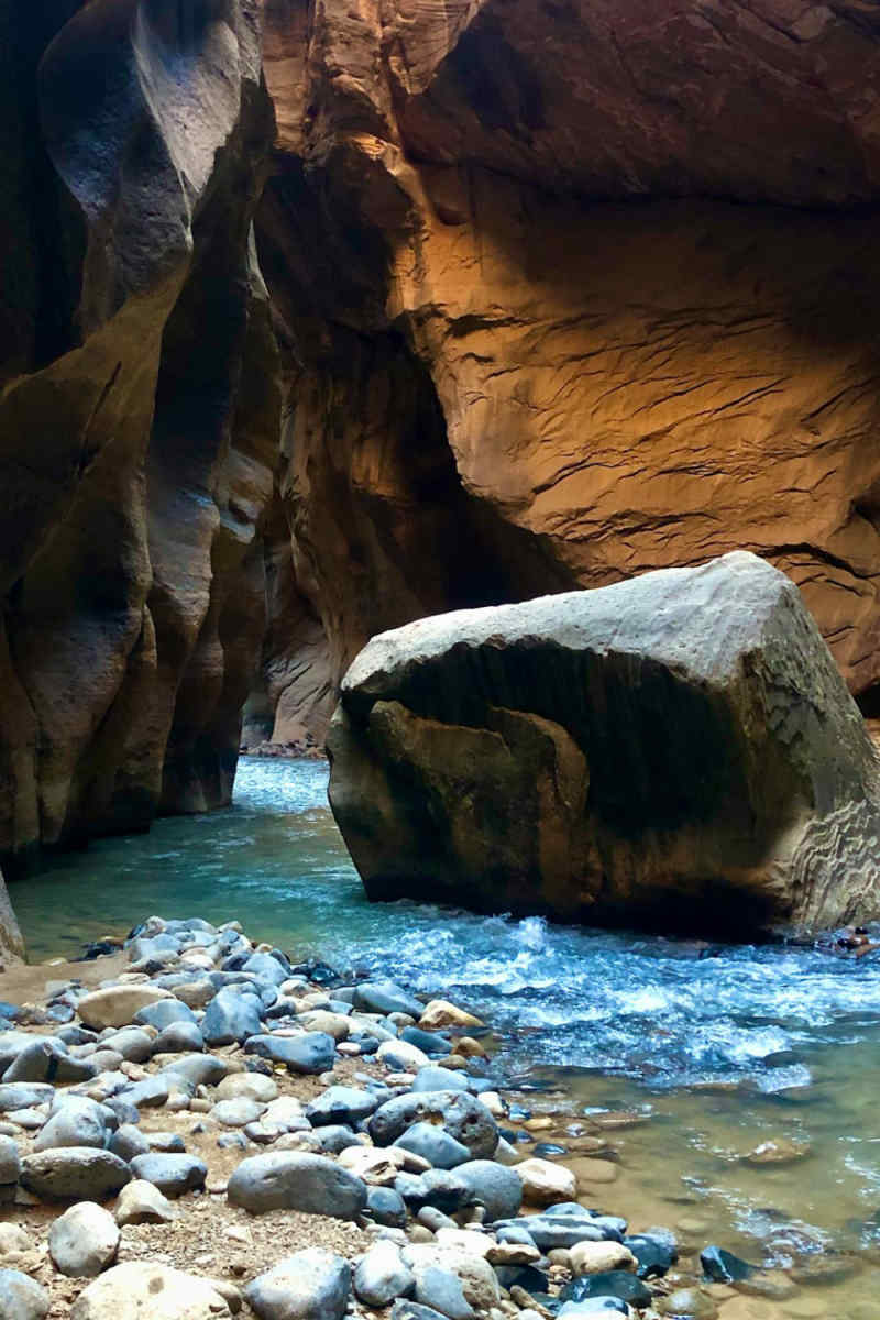Wall Poster - Ice Cave in Zion National Park
