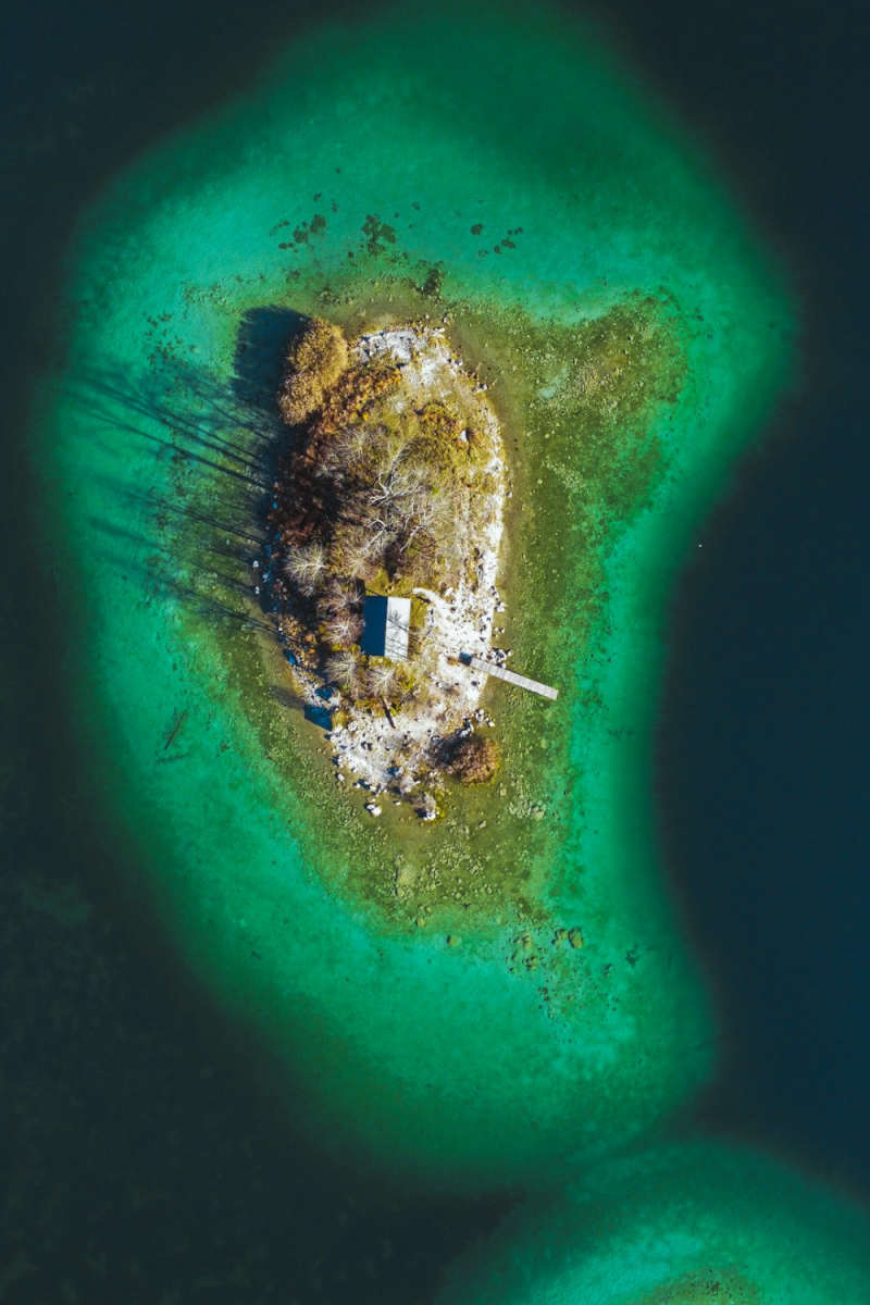 Wall Poster - Island in Bavaria