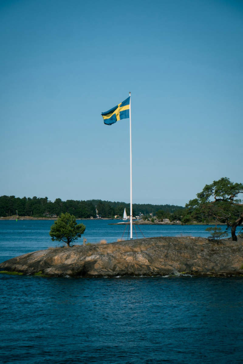 Wall Poster - Island in Sweden