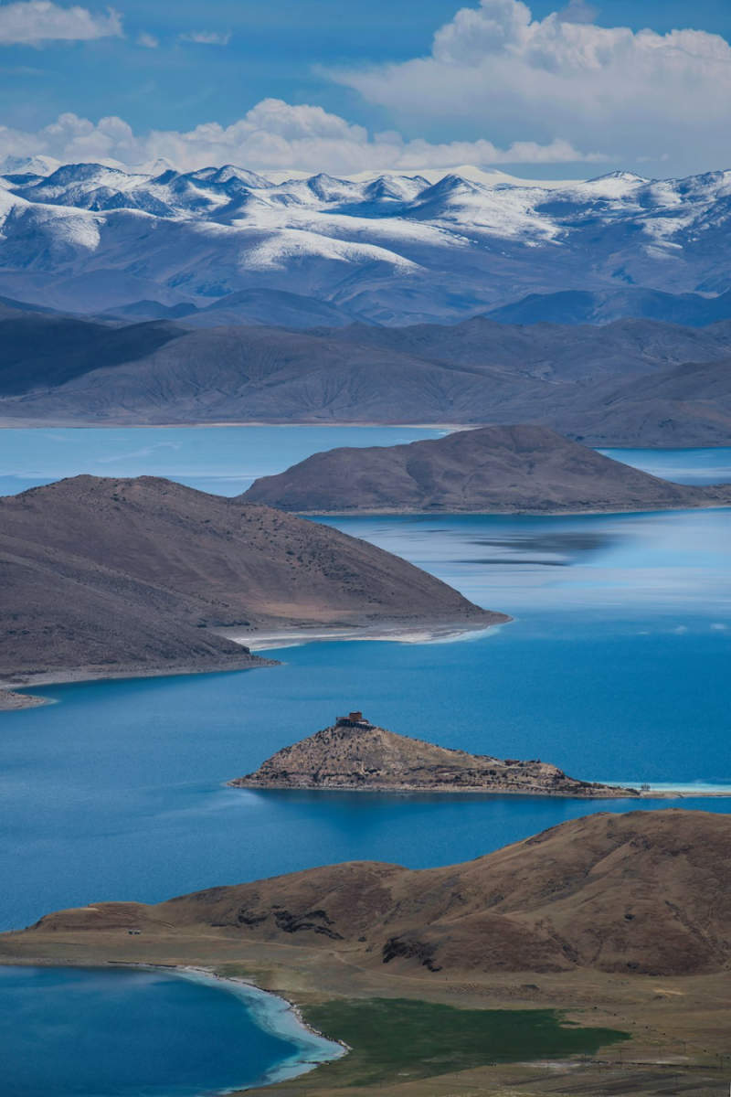 Wall Poster - Island in Tibet