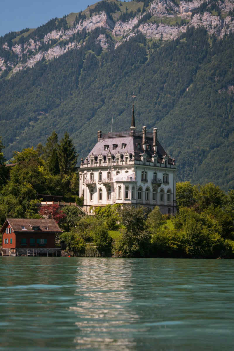 Wall Poster - Lake in Interlaken