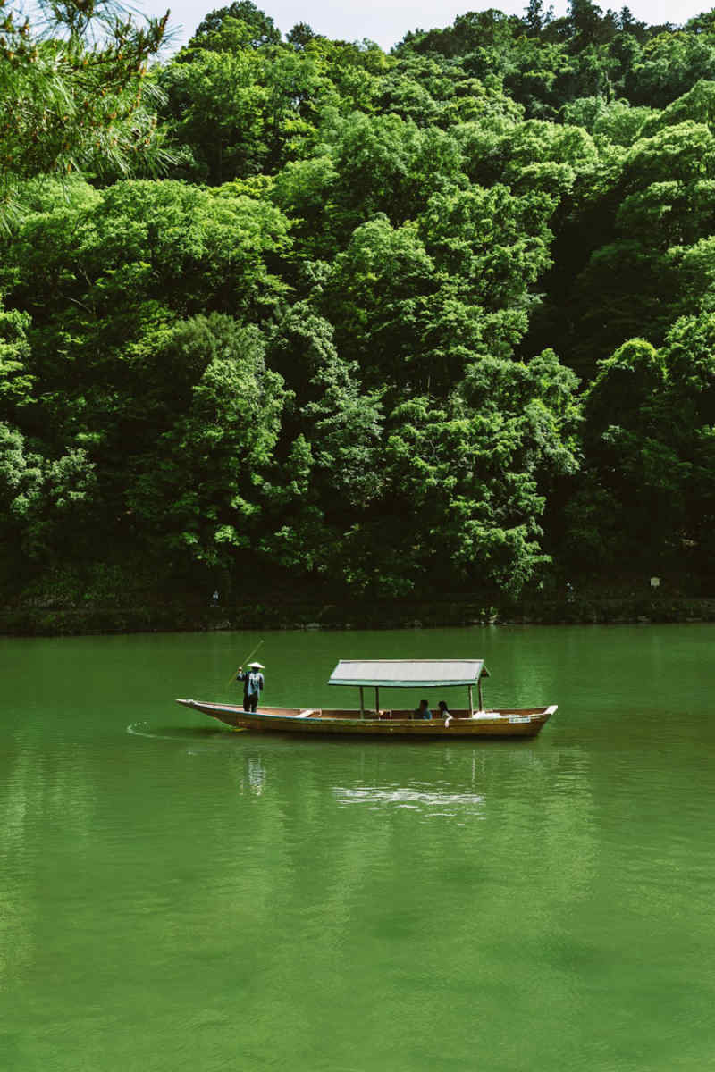 Wall Poster - Lake in Kyoto