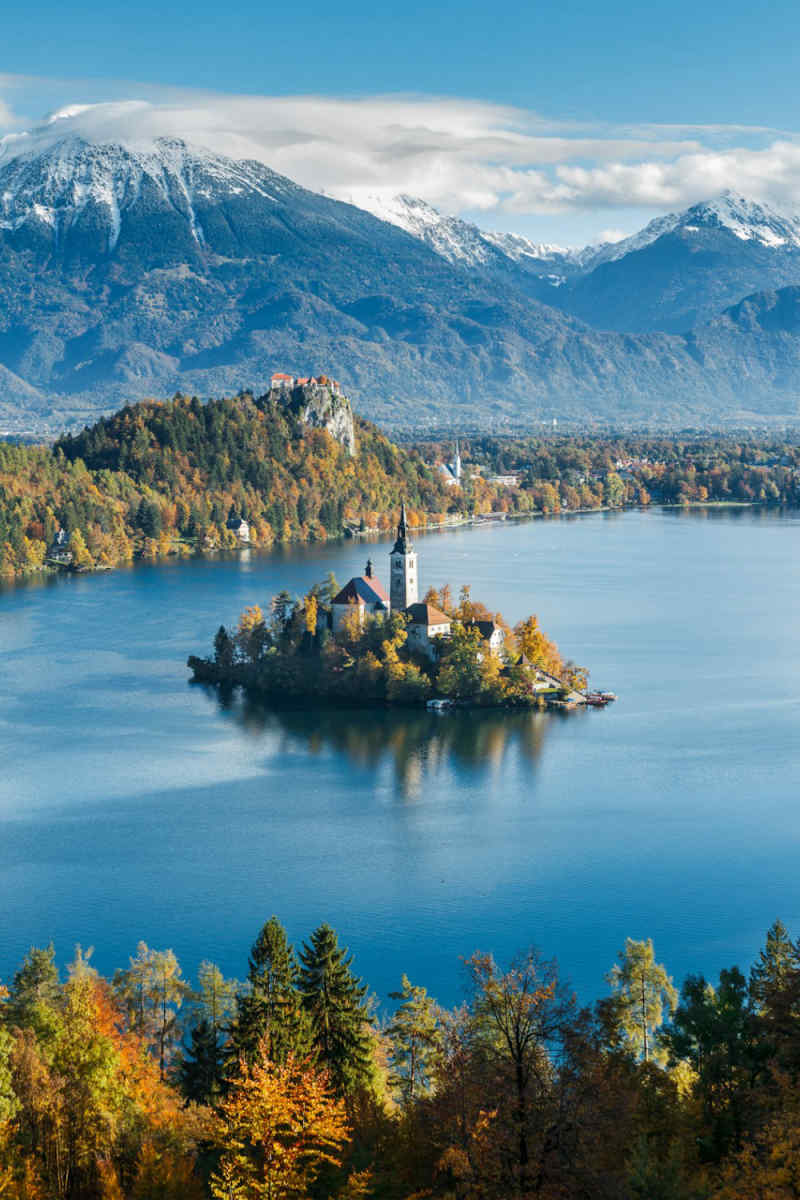 Wall Poster - Lake in Slovenia