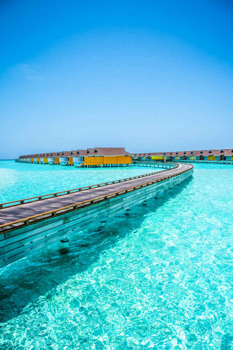 Wall Poster - Lake in the Maldives