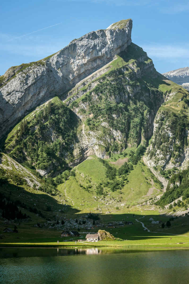 Wall Poster - Lake in the Swiss Alps