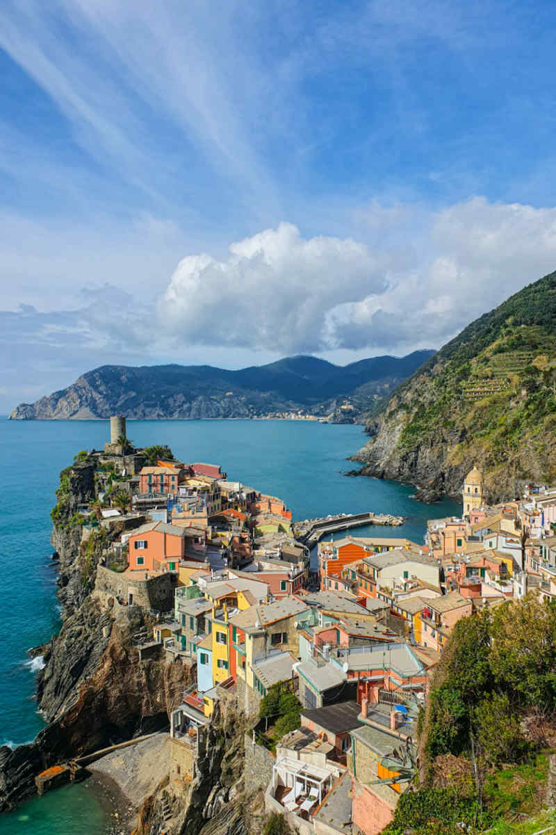Wall Poster - Lighthouse in Cinque Terre