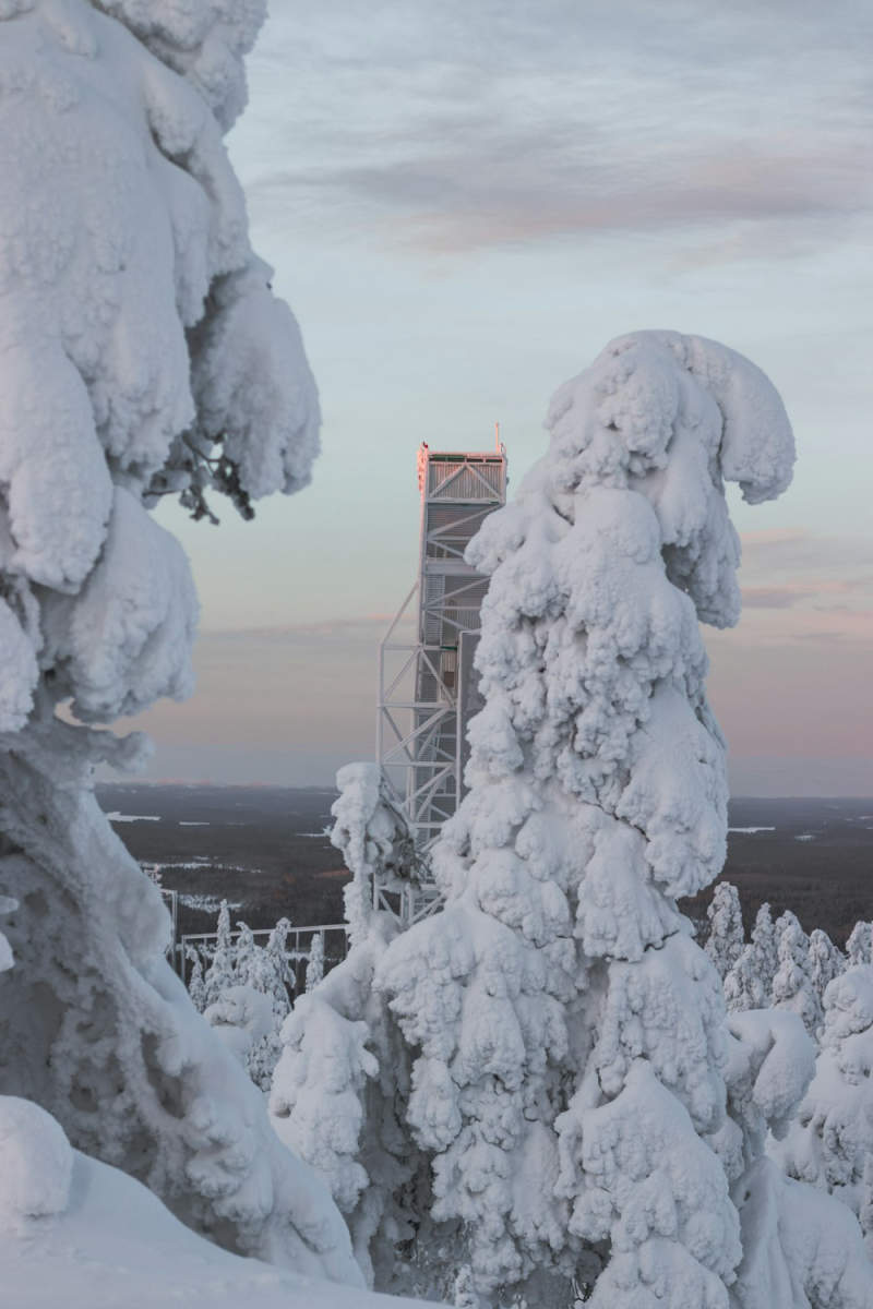 Wall Poster - Lighthouse in Lapland