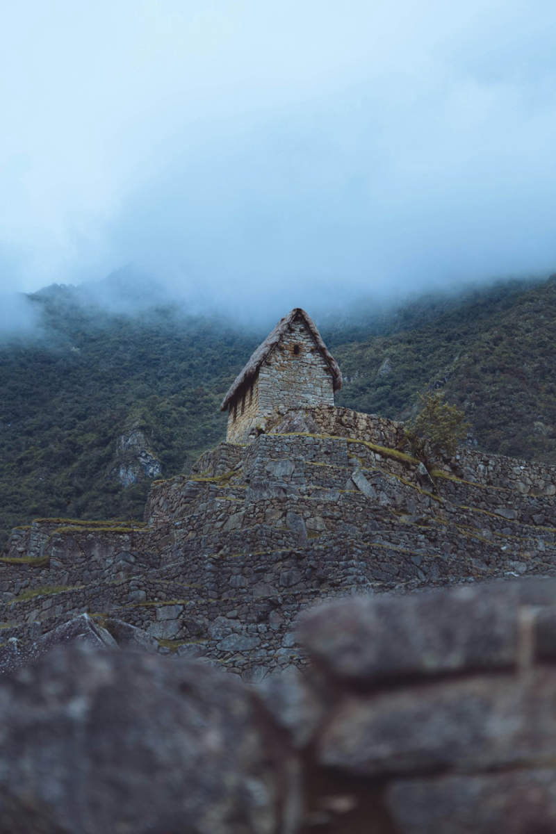 Wall Poster - Lighthouse in Machu Picchu
