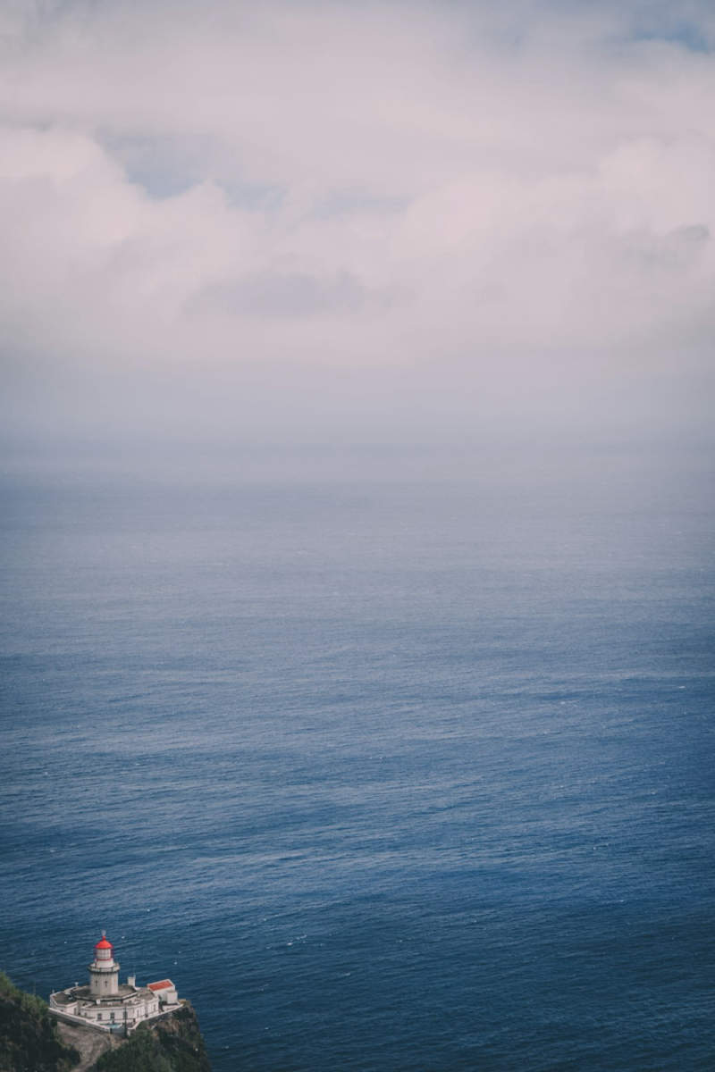 Wall Poster - Lighthouse in the Azores
