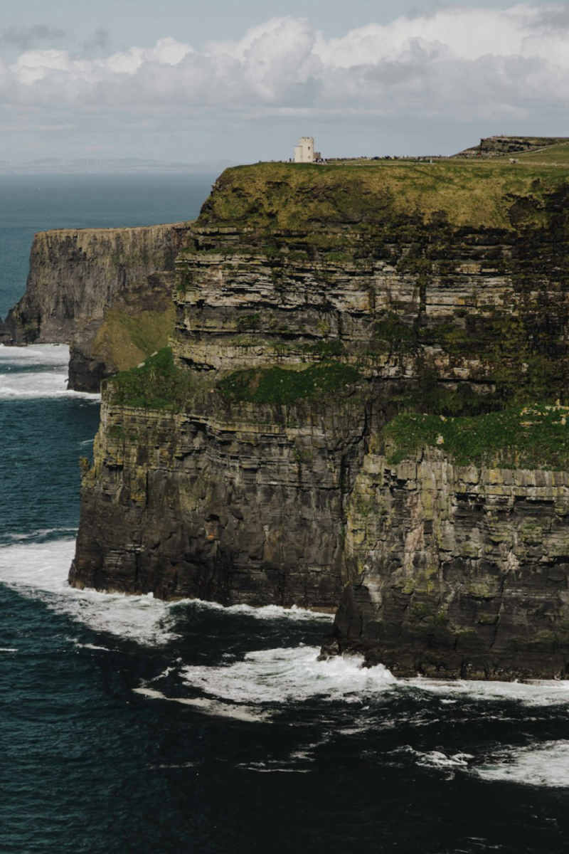 Wall Poster - Lighthouse in the Cliffs of Moher