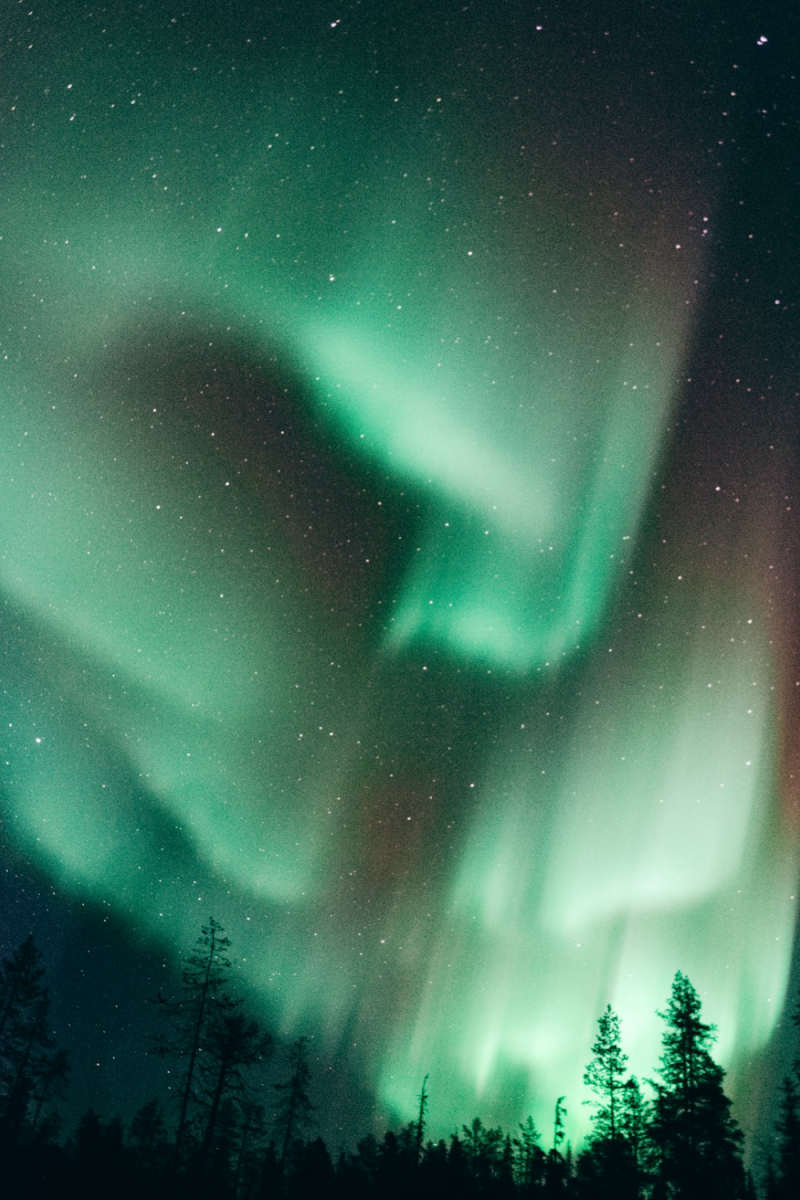 Wall Poster - Milky Way in Finland