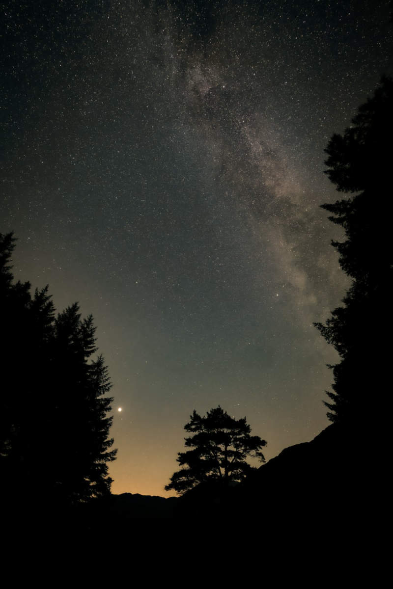 Wall Poster - Milky Way in the Lake District