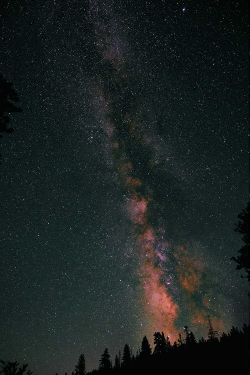 Wall Poster - Milky Way in Yosemite