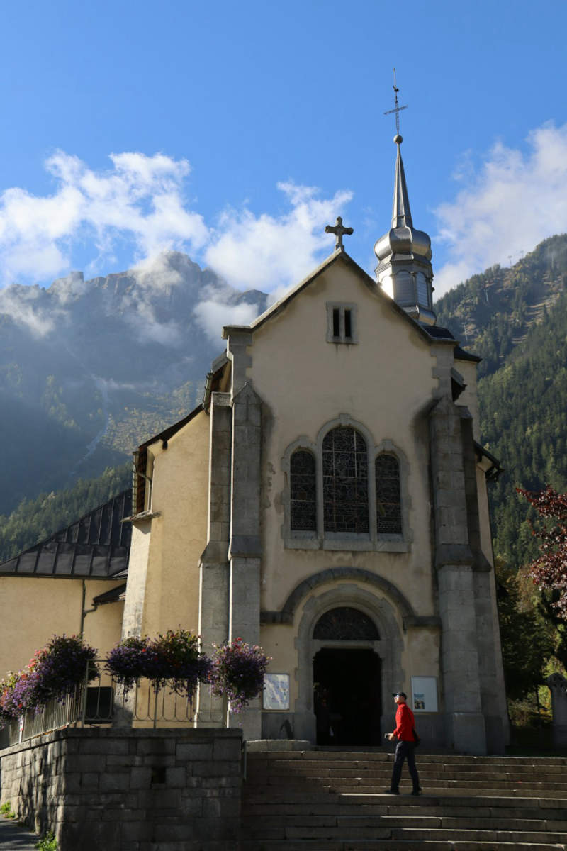 Wall Poster - Monastery in Chamonix