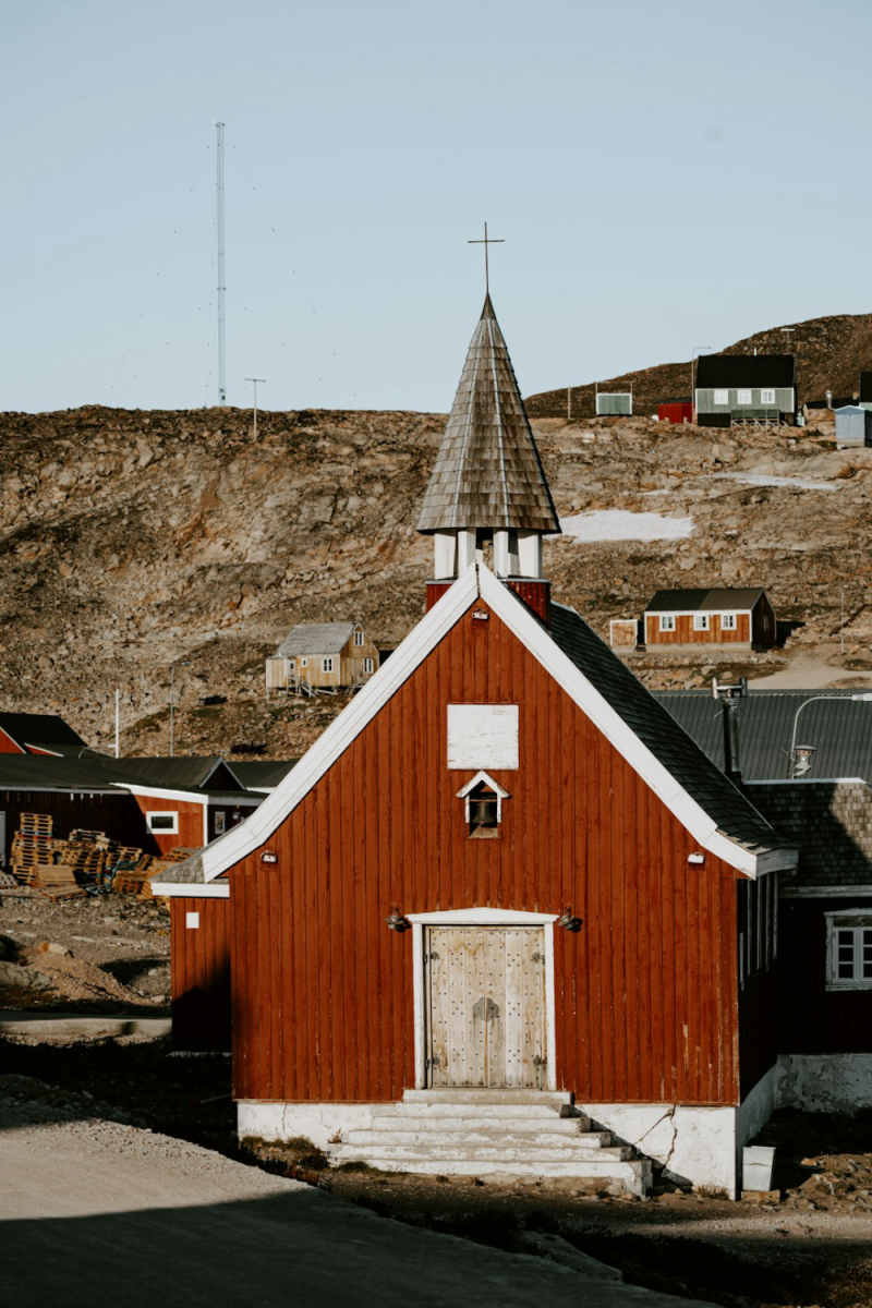 Wall Poster - Monastery in Greenland