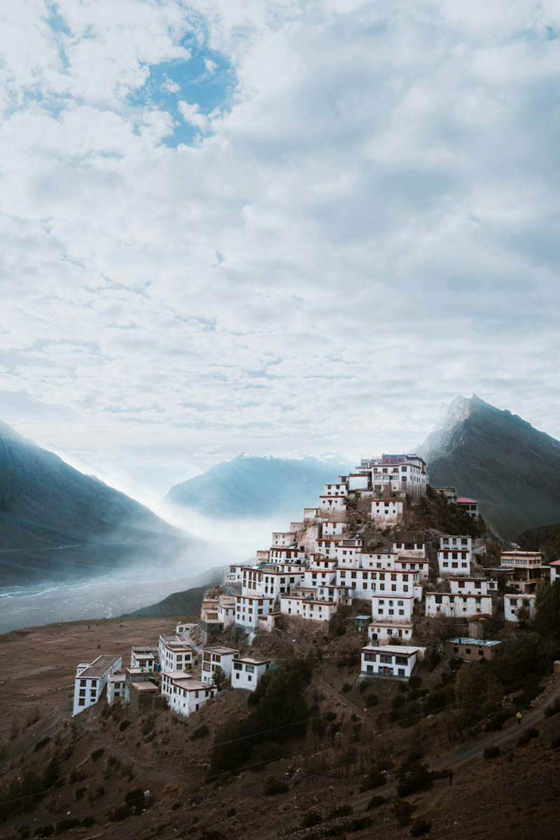Wall Poster - Monastery in the Himalayas