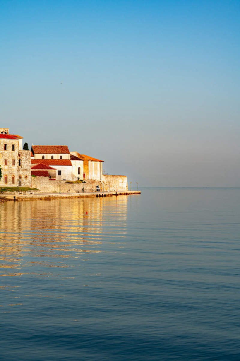 Wall Poster - Morning Mist in Croatia