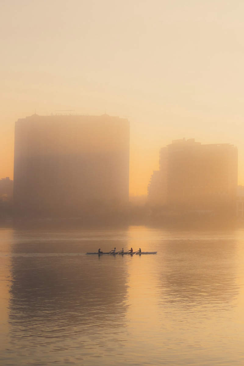 Wall Poster - Morning Mist in Egypt