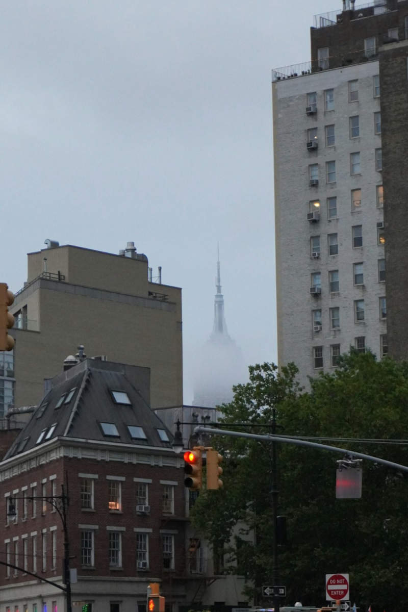 Wall Poster - Morning Mist in New York