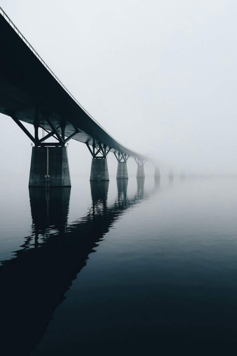 Wall Poster - Morning Mist in Sweden
