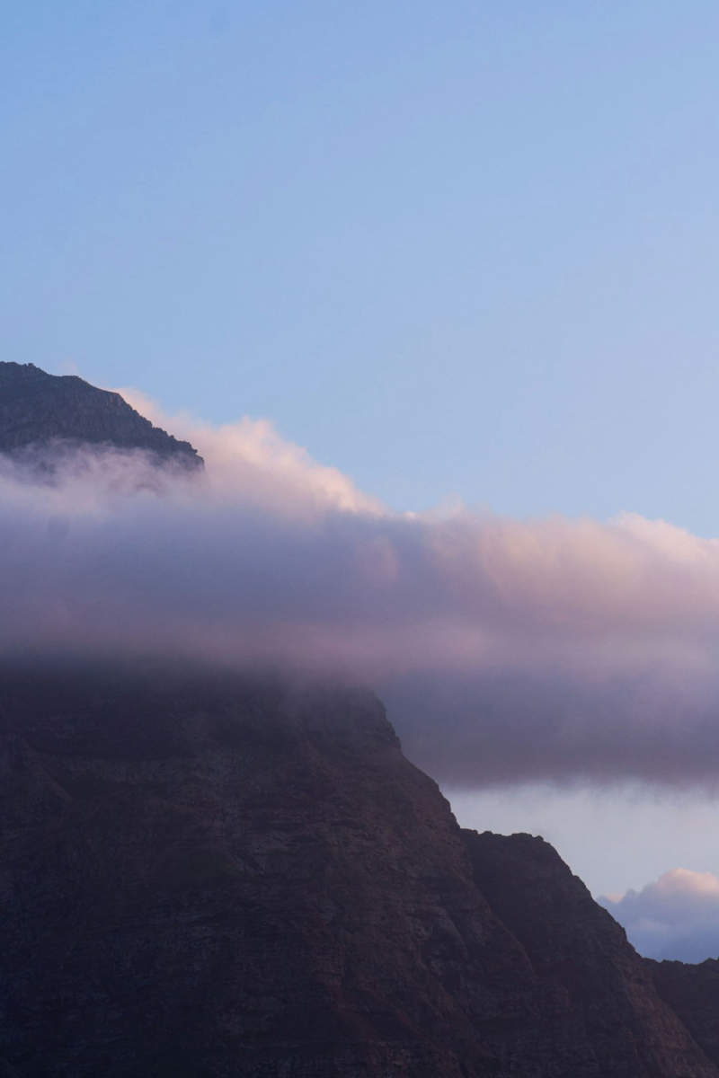 Wall Poster - Morning Mist in the Canary Islands