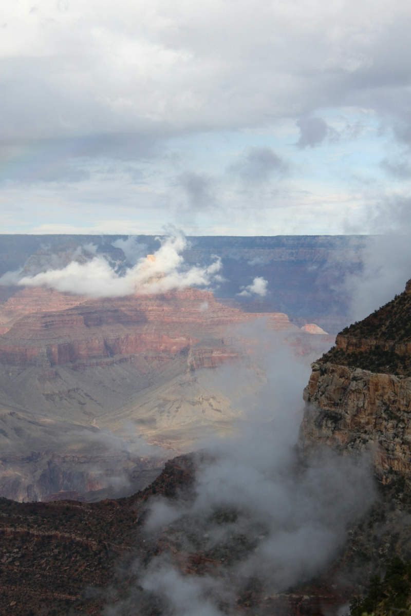 Wall Poster - Morning Mist in the Grand Canyon