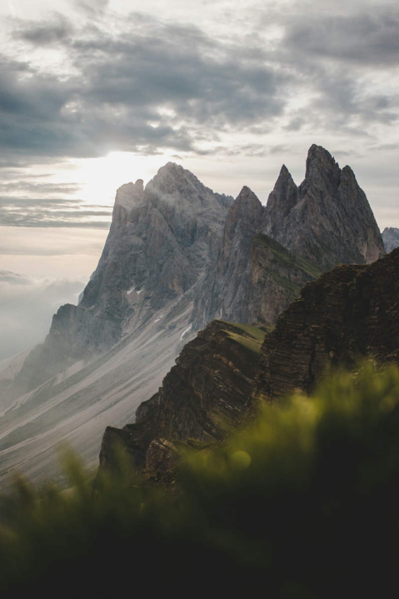 Wall Poster - Mountain Peak in the Dolomites