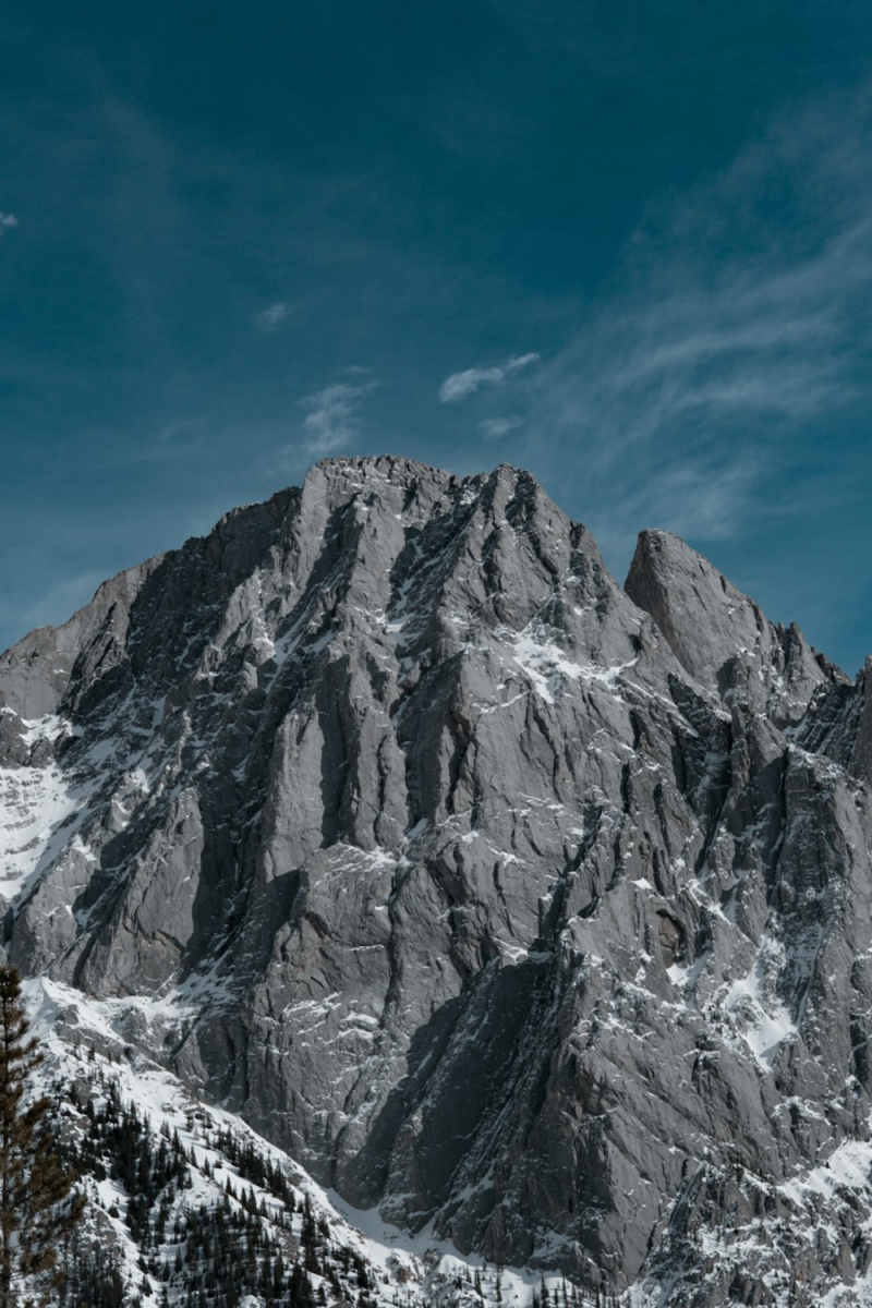 Wall Poster - Mountain Peak in the Rocky Mountains