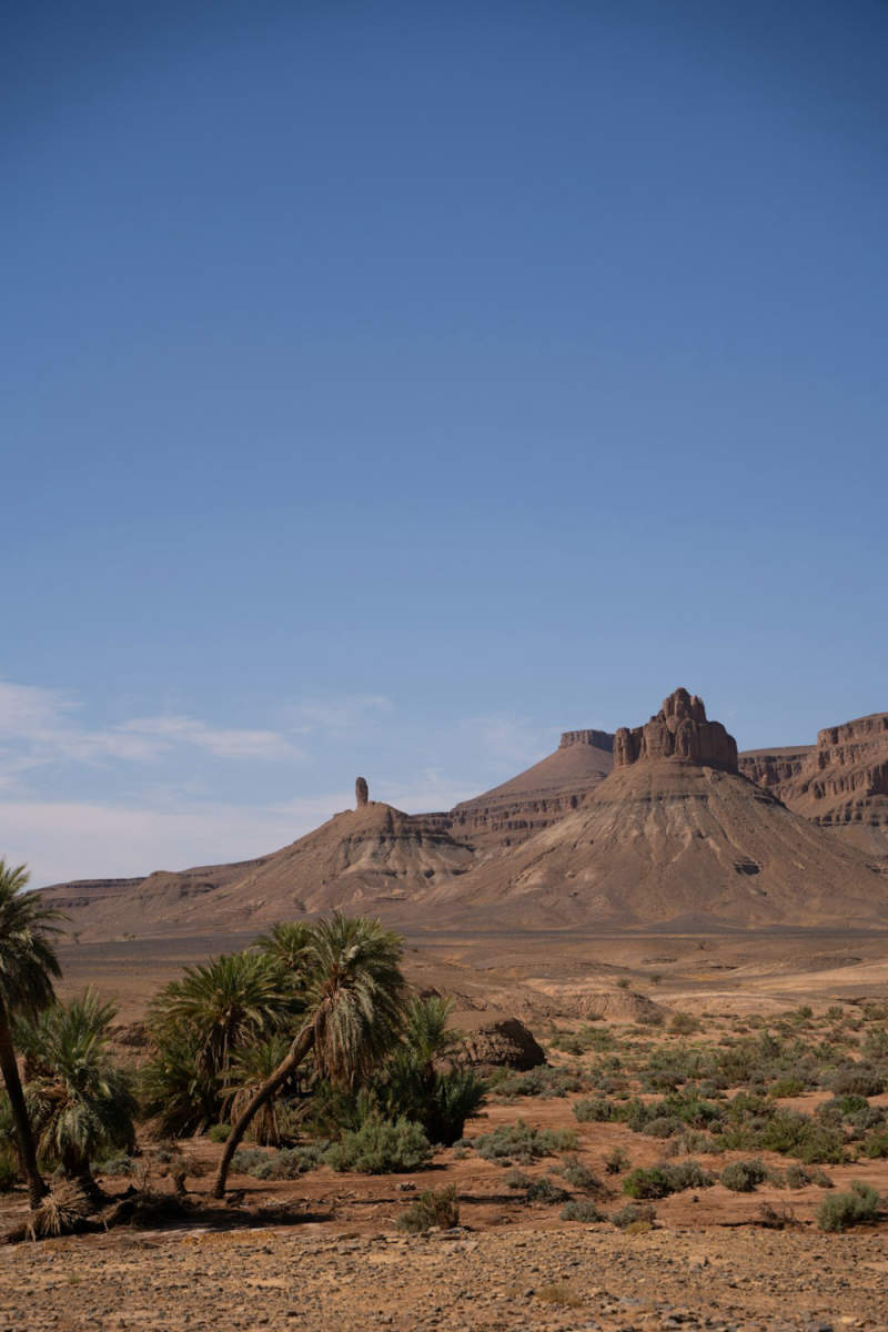 Wall Poster - Mountain Peak in the Sahara